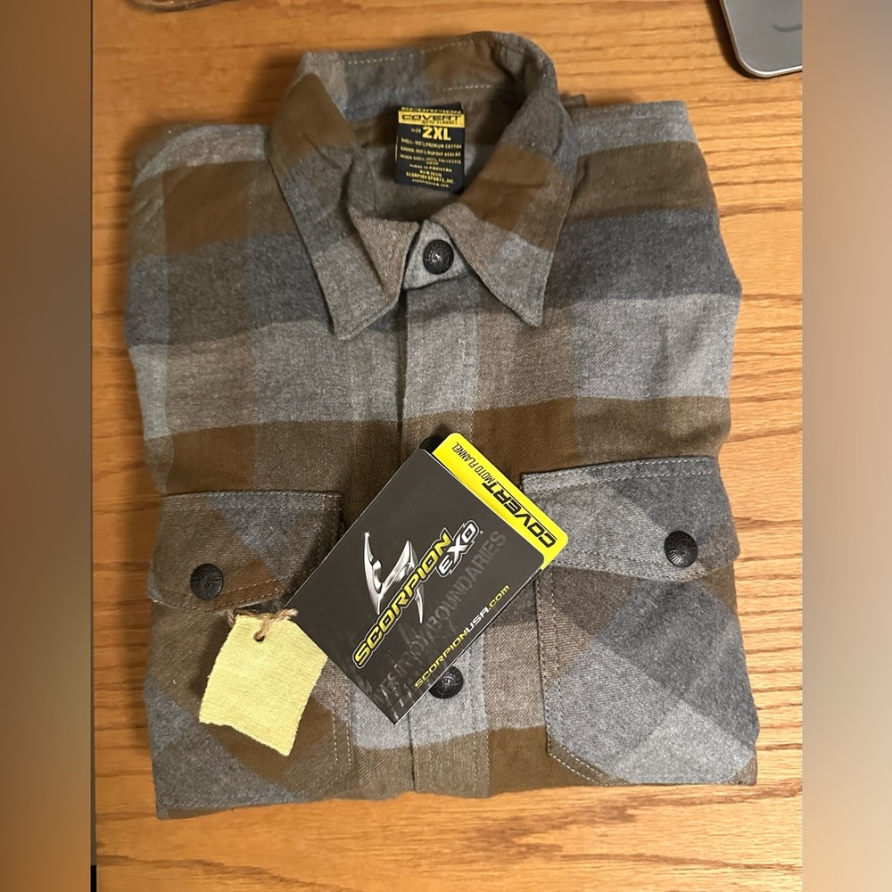 Men’s 2XL Scorpion Exo Covert Moro Flannel